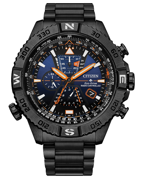 Promaster Navihawk A T Blue Dial Stainless Steel Bracelet AT8225